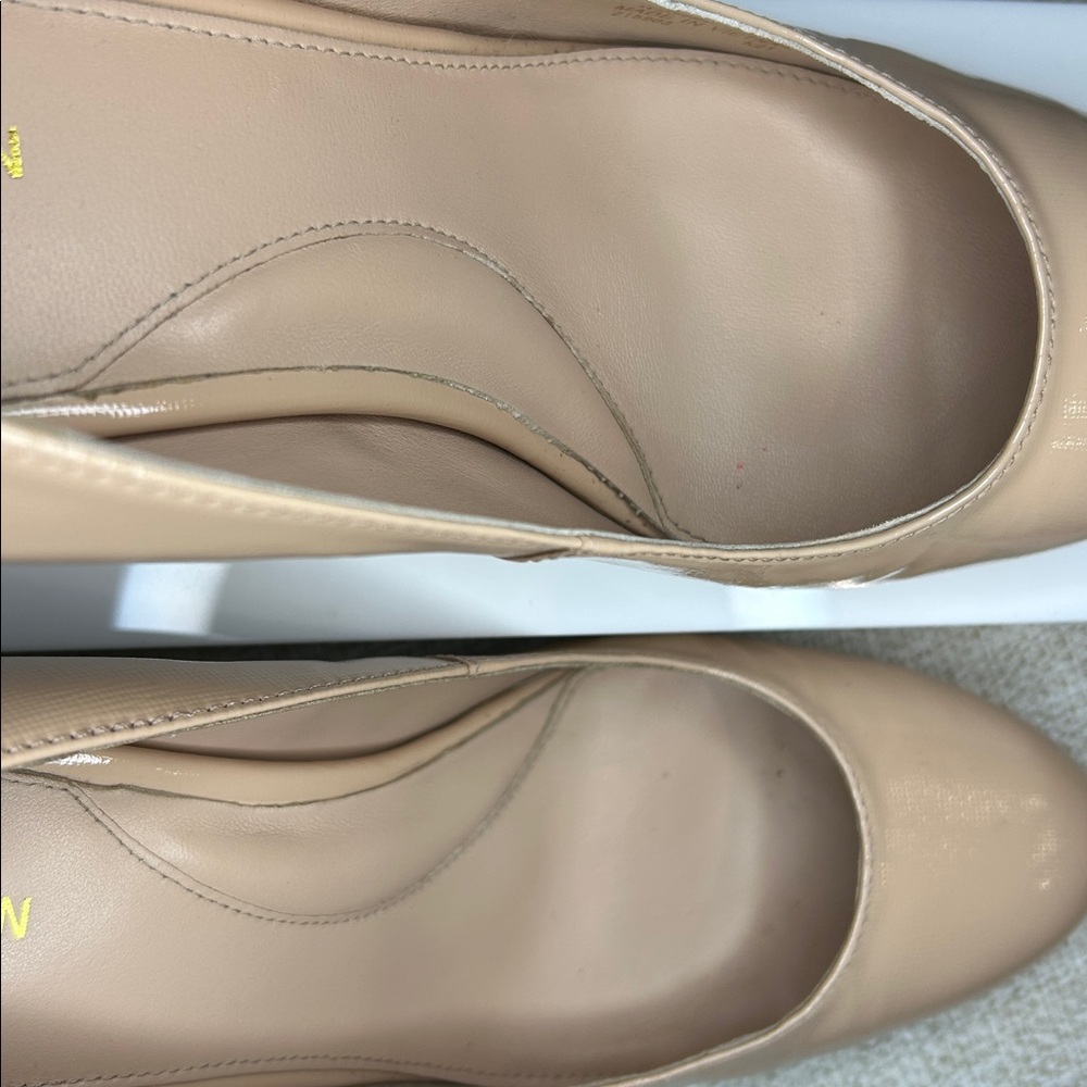 Cole Hahn Patent Leather Nude Pumps - Picture 7 of 9